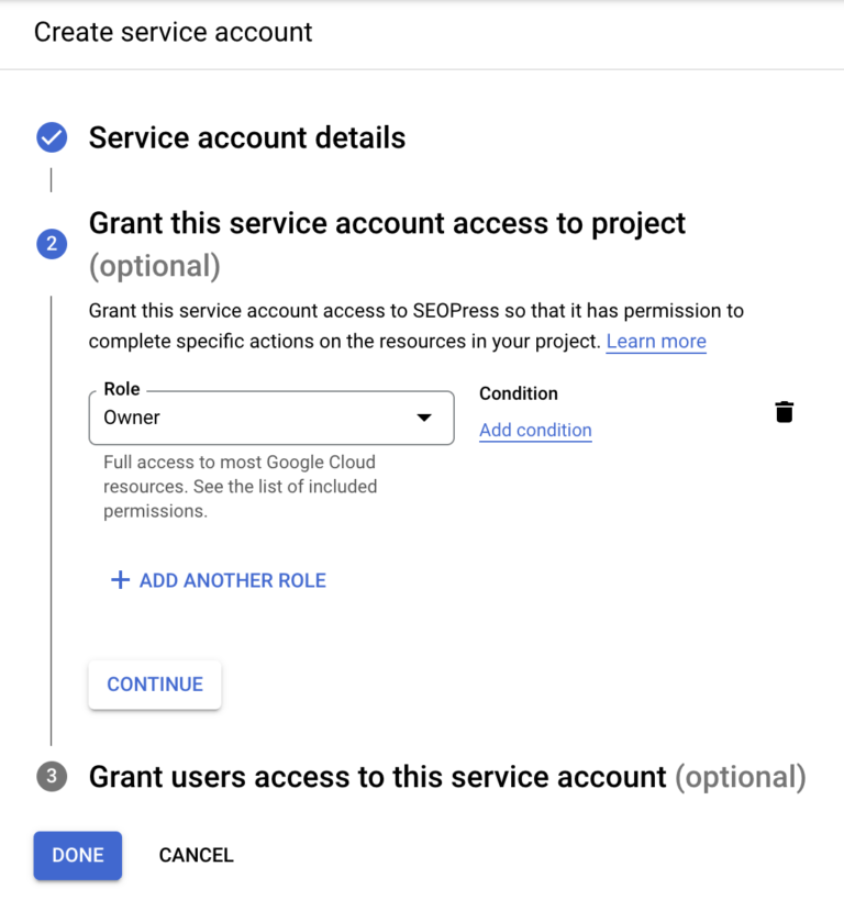 google indexing api service account step 2 768x819