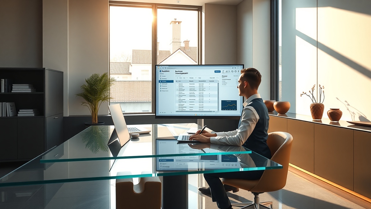 Best CRM For Real Estate Agents — real estate workflow illustration