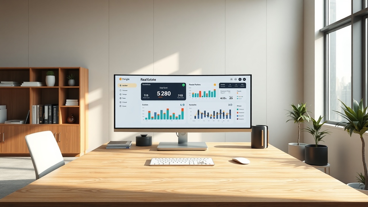 Real Estate Business Management — real estate workflow illustration