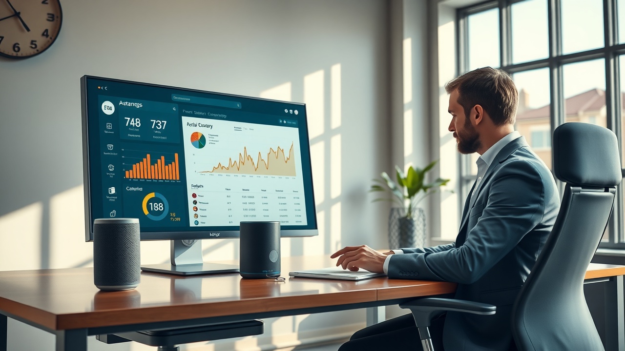 Real Estate CRM With Voice Automation — real estate workflow illustration