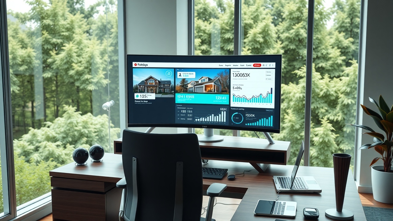 Real Estate Website Builder With IDX Integration — real estate workflow illustration