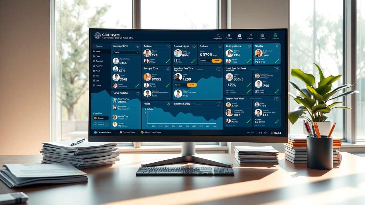 Reluxity CRM Features — real estate workflow illustration