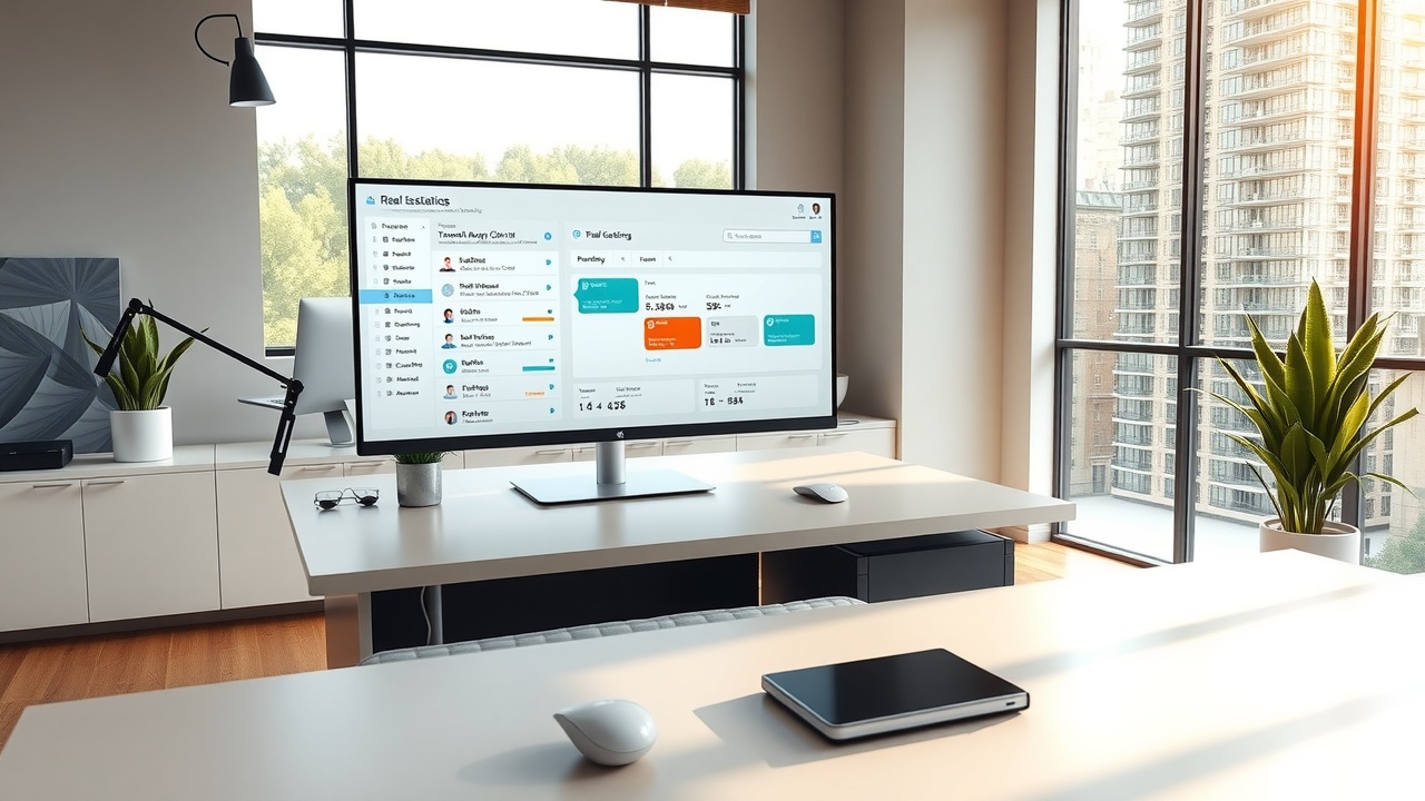 Top Real Estate CRM Systems — real estate workflow illustration