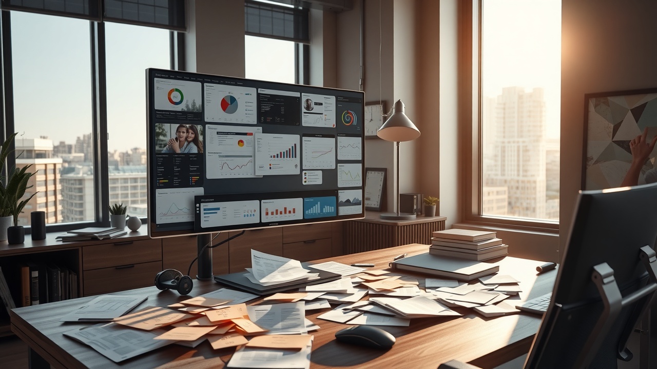 Best Real Estate Agent Software — real estate workflow illustration