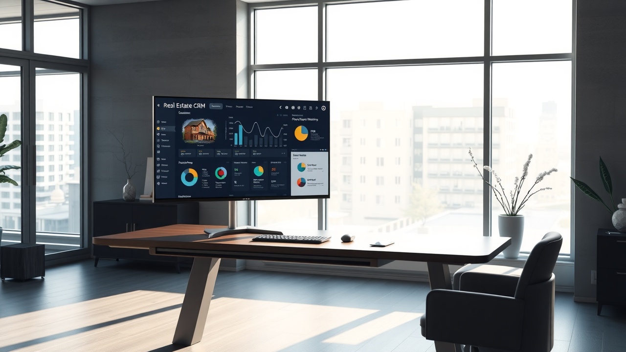 Best Real Estate CRM For Agents — real estate workflow illustration