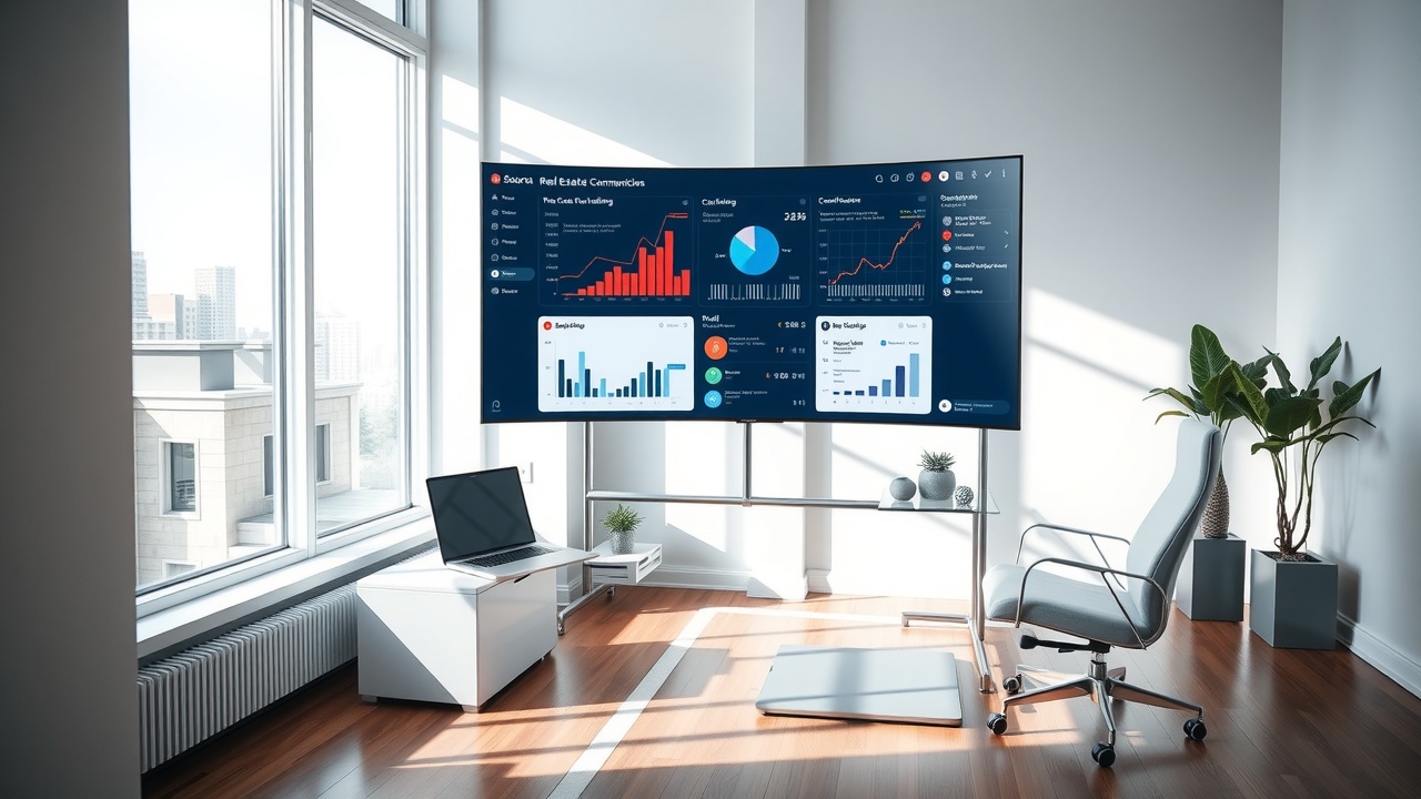 Real Estate Agent Communication Software — real estate workflow illustration