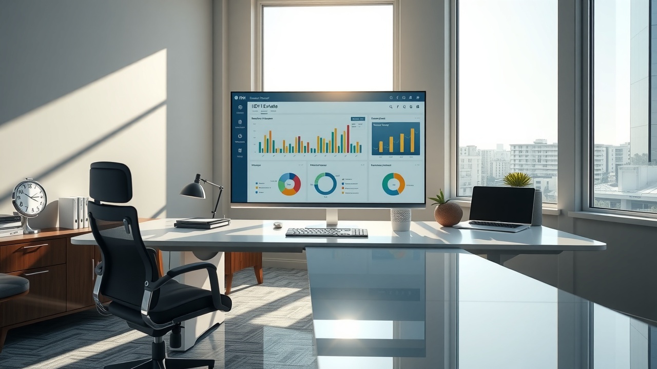 Real Estate CRM With IDX Integration — real estate workflow illustration