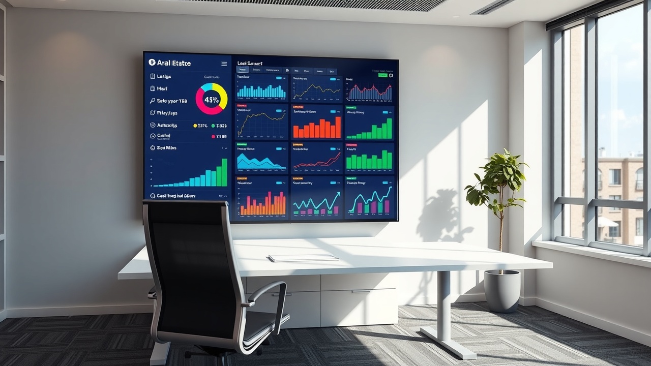 Automated Lead Management For Realtors — real estate workflow illustration