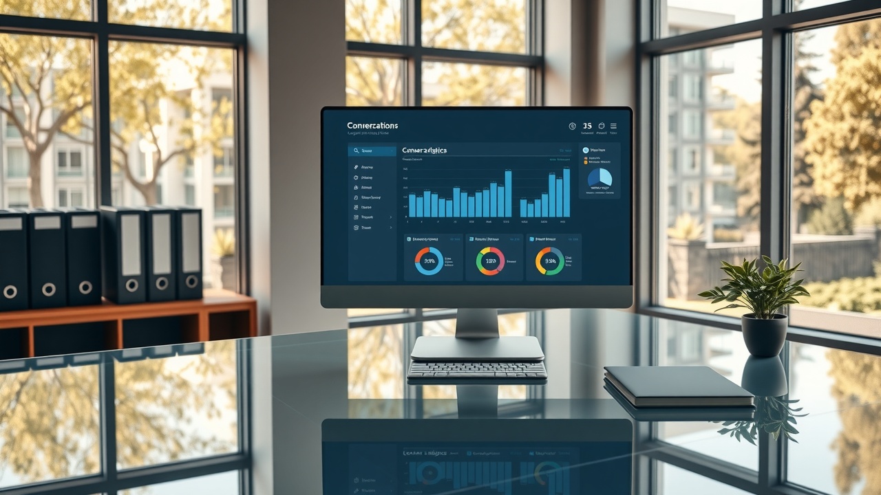 Conversation Analytics For Real Estate — real estate workflow illustration
